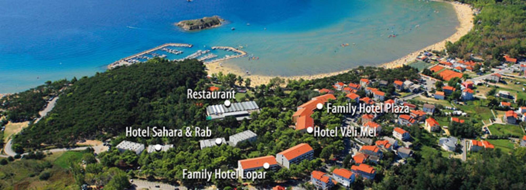 Hotel Sahara Lopar Exteriör bild